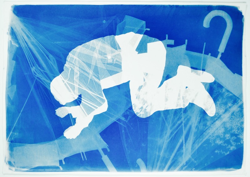 all washed up cyanotype