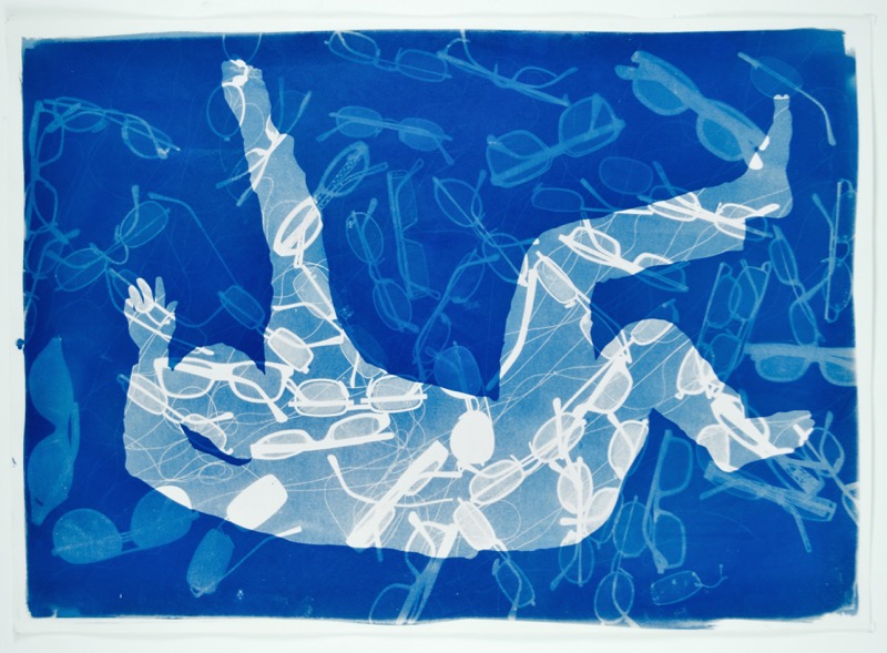all washed up cyanotype