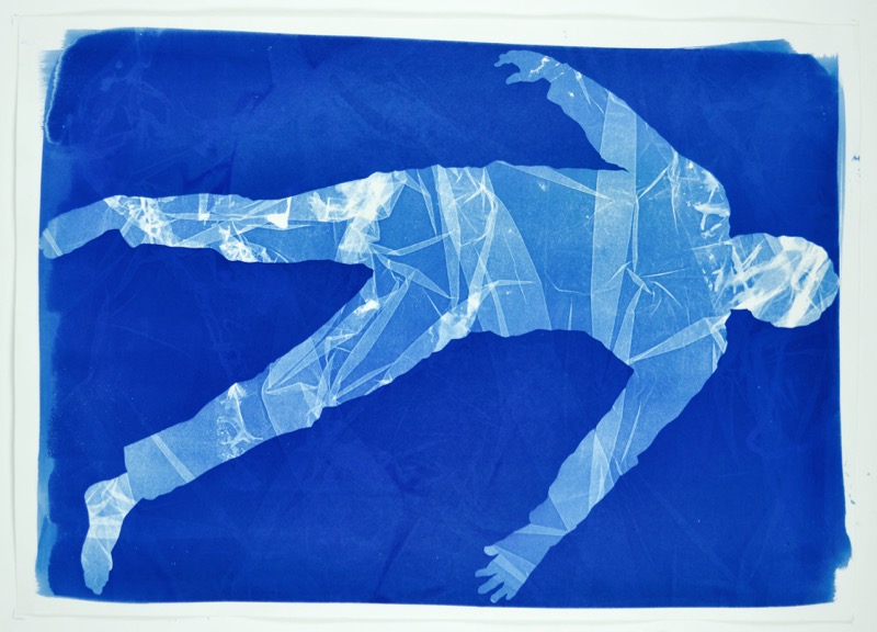 all washed up cyanotype